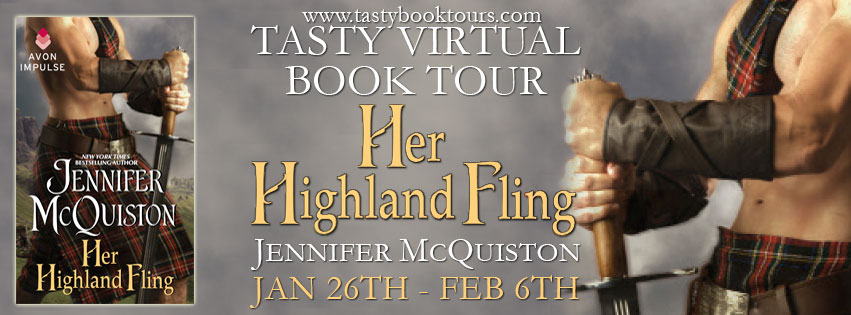 Book Tour: Her Highland Fling by Jennifer McQuiston Review + Giveaway!