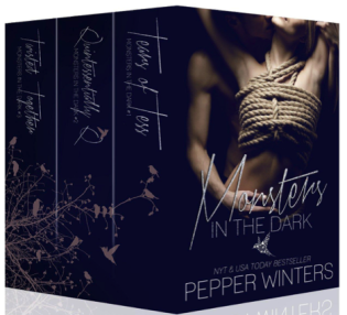 Release Day: The Monsters in the Dark Box Set by Pepper Winters + Giveaway