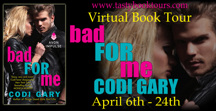 Excerpt: Bad for Me by Codi Gary + Giveaway.