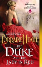 Review: The Duke and the Lady in Red by Lorraine Heath & giveaway.