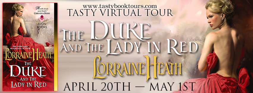 Review: The Duke and the Lady in Red by Lorraine Heath & giveaway.