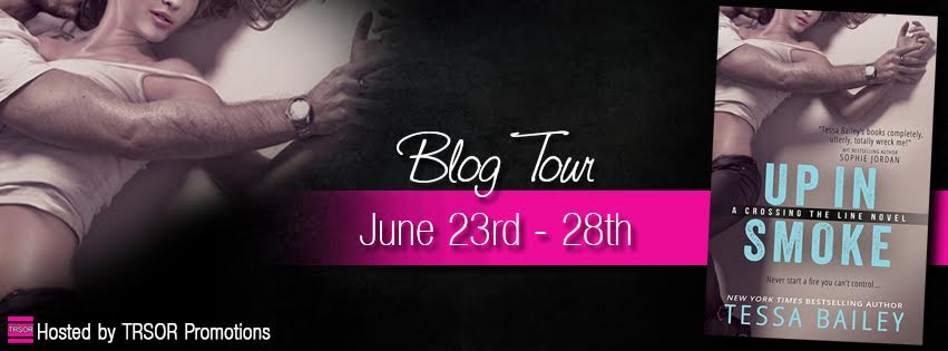 Excerpt: Up in Smoke by Tessa Bailey + 2 $100 Gift Card Giveaway