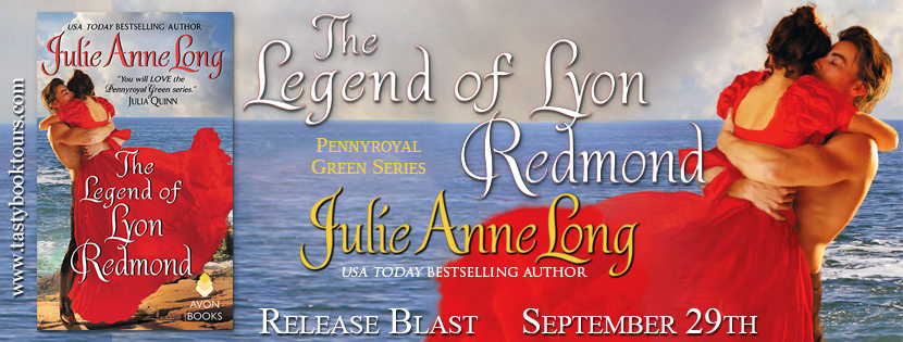 Excerpt: The Legend of Lyon Redmond by Julie Anne Long + Giveaway