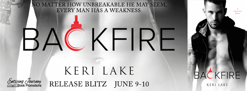 Release Day: Backfire by Keri Lake + Giveaway