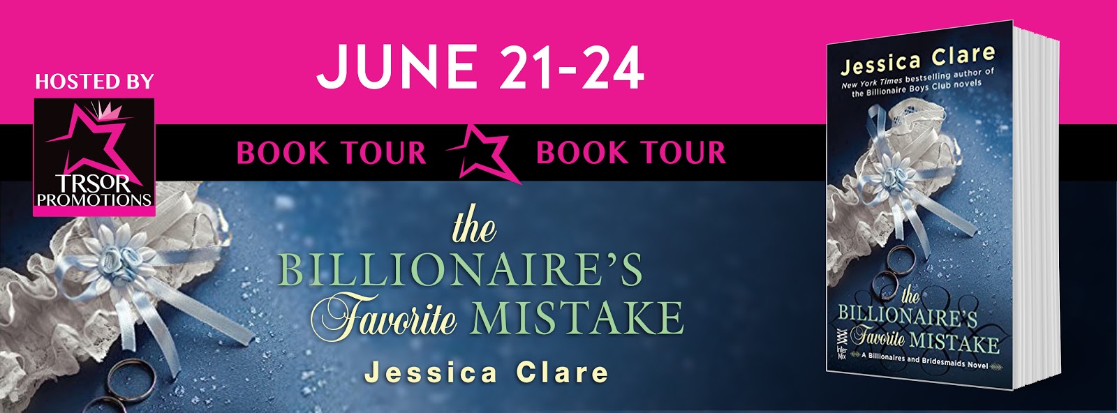 On Tour: Billionaire’s Favorite Mistake by Jessica Clare