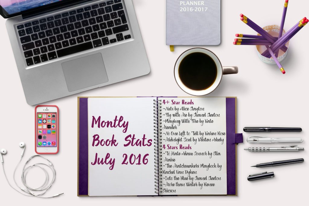 For Montly stats July 2016