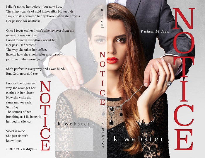 Cover Reveal: Notice by K.Webster - A Fortress of Books