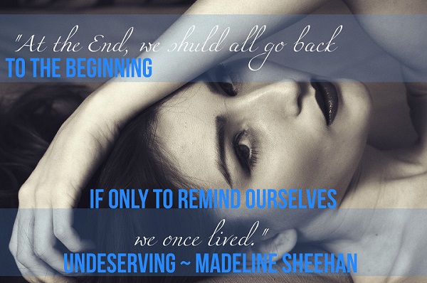 Review: Undeserving by Madeline Sheehan - A Fortress of Books