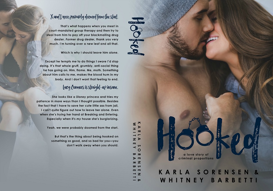 Cover Reveal: Hooked by Karla Sorensen & Whitney Barbetti - A Fortress of Books