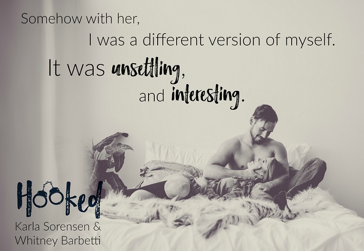 Cover Reveal: Hooked by Karla Sorensen & Whitney Barbetti - A Fortress of Books