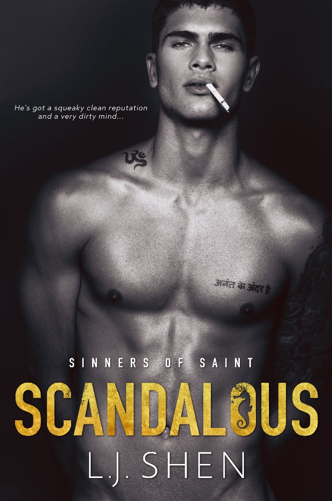 Cover Reveal: Scandalous by LJ Shen - A Fortress of Books Blog