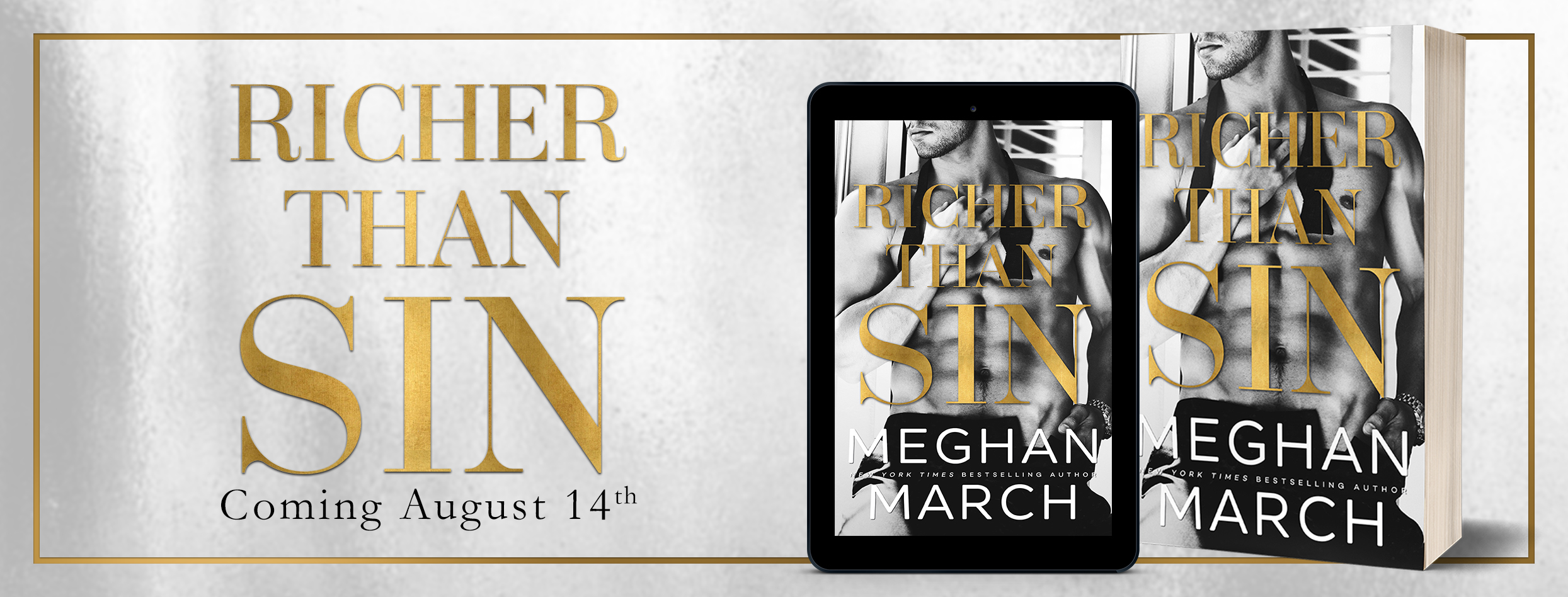 Cover Reveal: Richer Than Sin by Meghan March