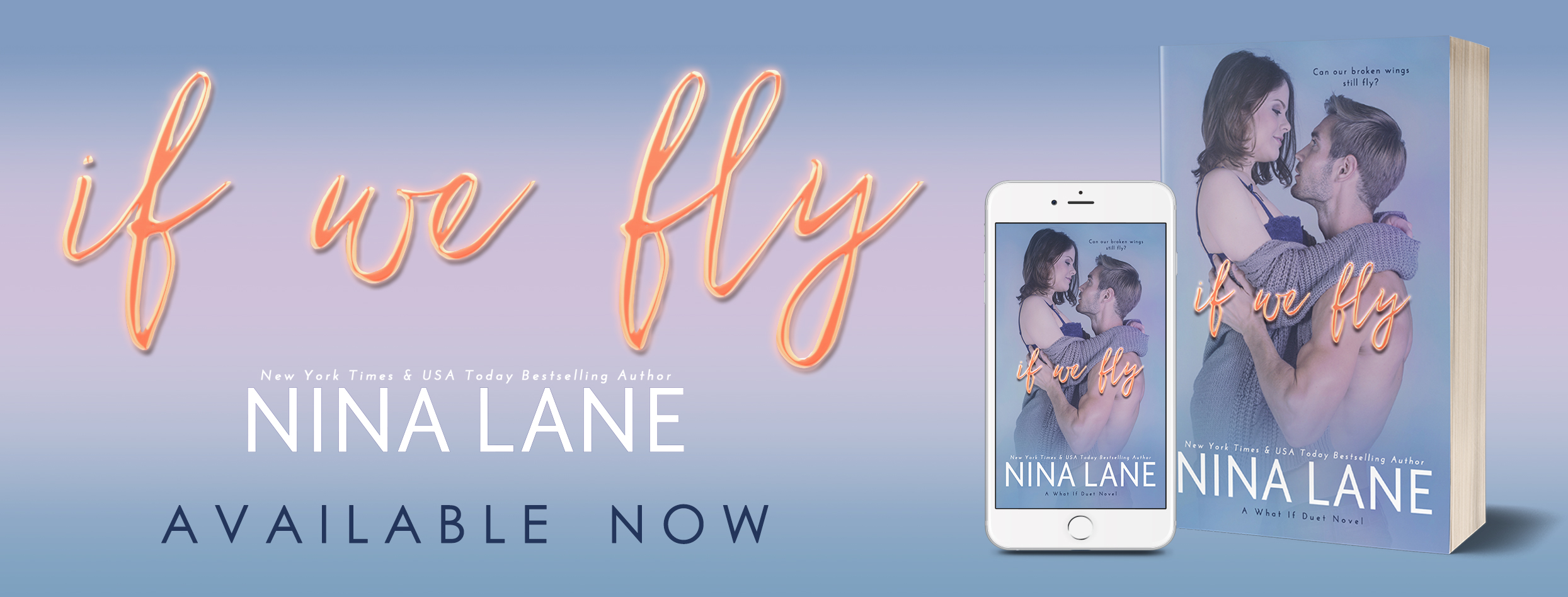 Review and Excerpt: If We Fly by Nina Lane