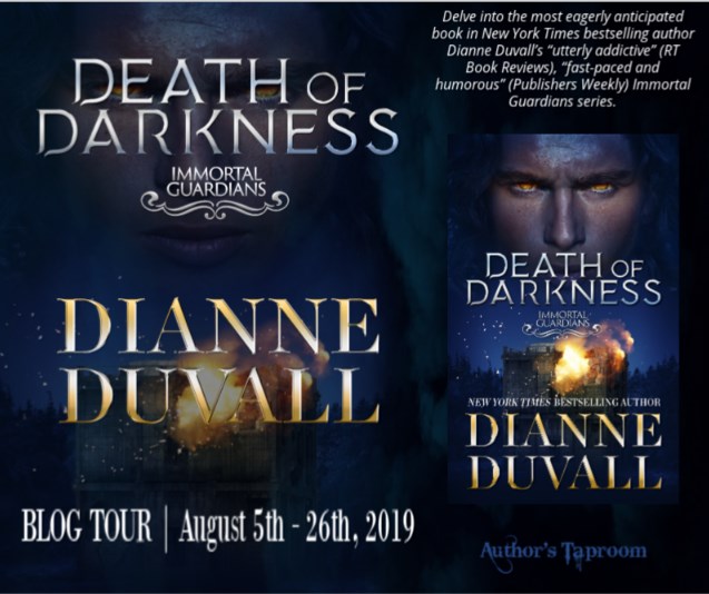 Excerpt and giveaway: Death of Darkness by Dianne Duvall