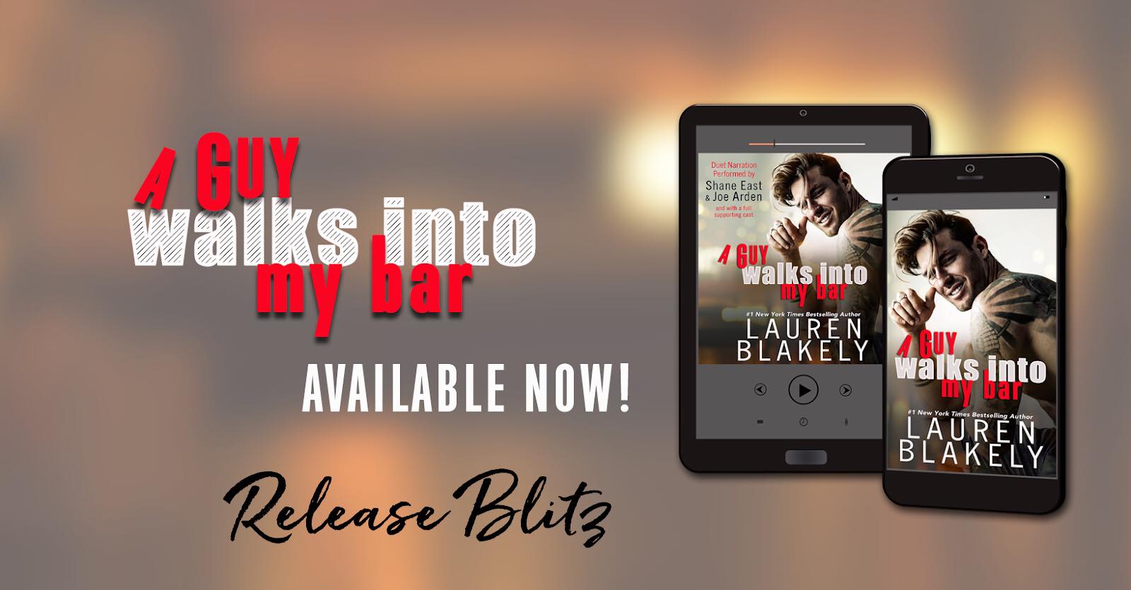Release Blitz: A Guy Walks Into My Bar by Lauren Blakely